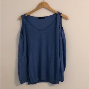 Mango Cold Shoulder Sweater